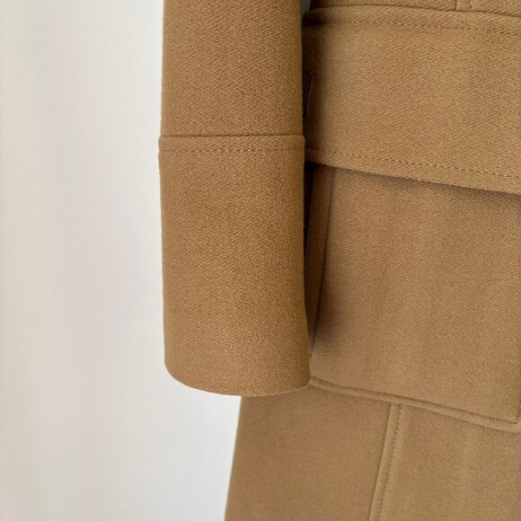Banana Republic Military Long Camel Wool Coat - Picture 7 of 16